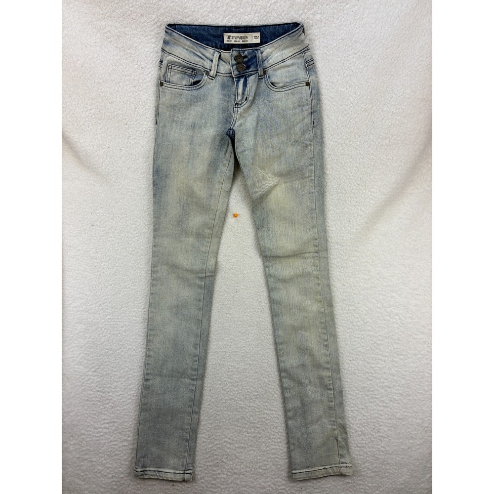 Trf Denim Rules Women's Skinny Jeans Size 4‎ Light Wash Stretch Mid Rise